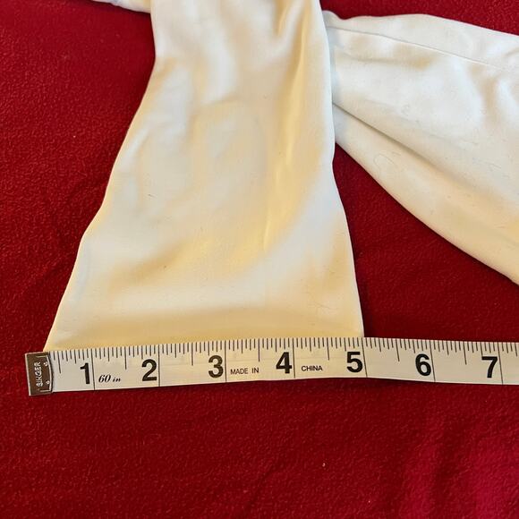 Vintage white MCM Opera Length Gloves Wedding Cocktail Costume Accessory small - Picture 8 of 10